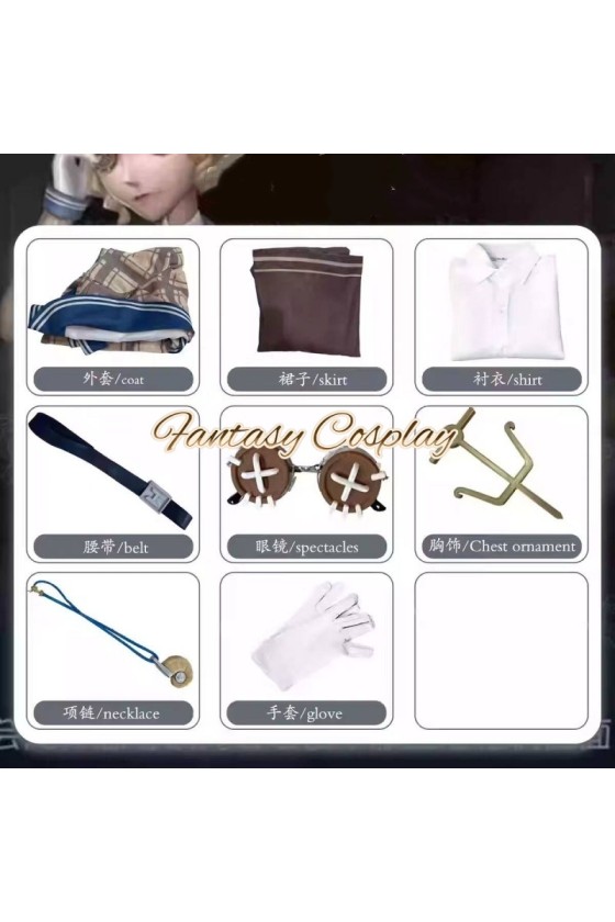 Identity V Journalist Alice DeRoss Candid Portrait Photojournalist Cosplay Costume